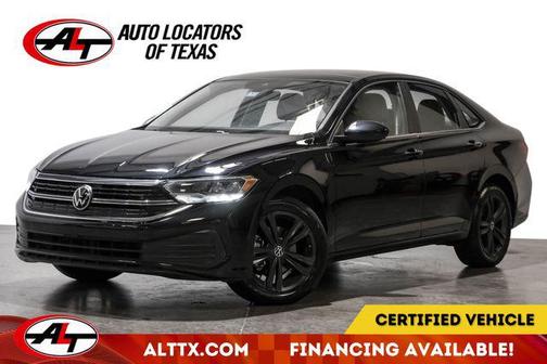 Black 2022 Volkswagen Jetta 1.5T SE