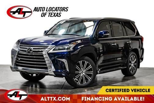 Blue 2018 Lexus LX 570 Base