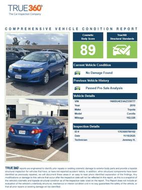 2010 Toyota Corolla XLE