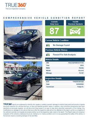 2015 Honda Accord EX-L