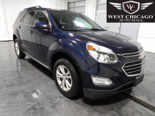 Blue 2017 Chevrolet Equinox LT