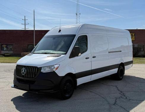 White 2021 Mercedes-Benz Sprinter 4500 High Roof