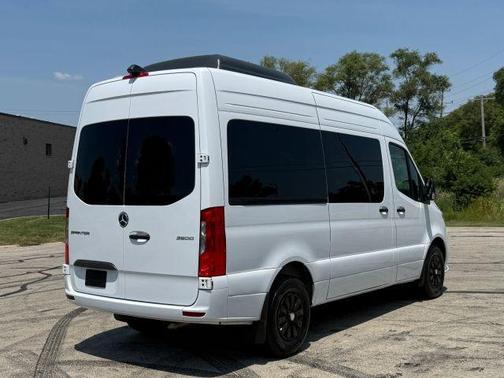 White 2025 Mercedes-Benz Sprinter 2500 144 WB Standard Roof Passenger