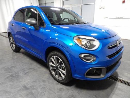 Blue 2021 FIAT 500X Sport