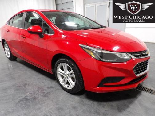Red 2017 Chevrolet Cruze LT