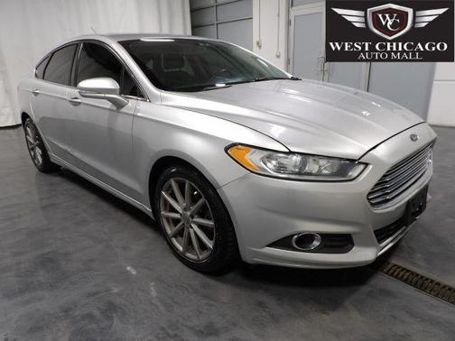 Silver 2015 Ford Fusion SE