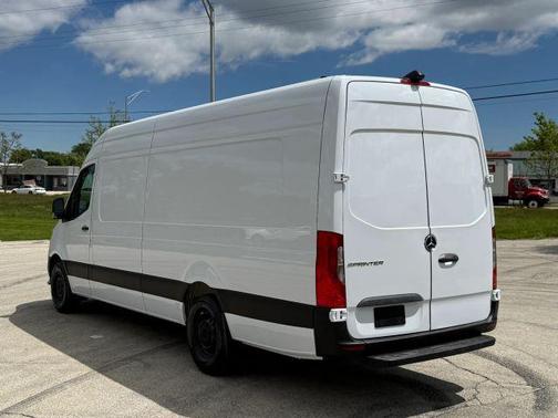 White 2021 Mercedes-Benz Sprinter 2500 170 WB High Roof Extended Cargo