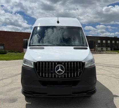 White 2021 Mercedes-Benz Sprinter 2500 170 WB High Roof Extended Cargo