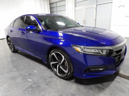 Blue 2018 Honda Accord Sport