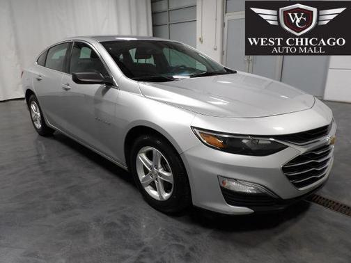 Silver 2020 Chevrolet Malibu 1FL