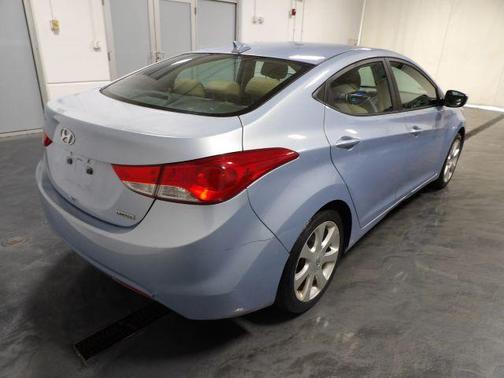 Blue Sky Metallic 2012 Hyundai ELANTRA Limited