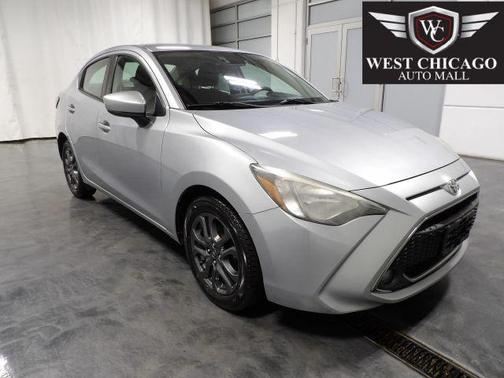 Silver 2019 Toyota Yaris Sedan LE