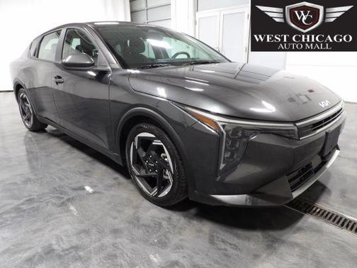 Gray 2025 Kia K4 EX
