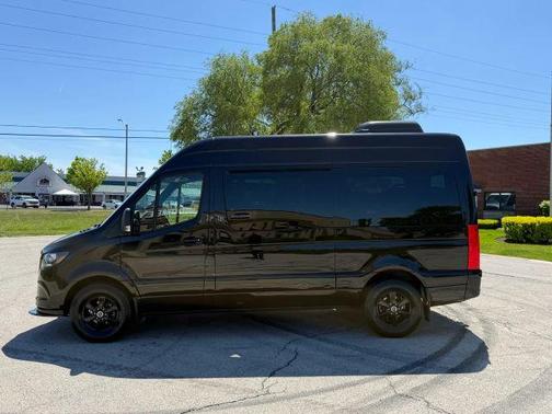 Black 2022 Mercedes-Benz Sprinter 2500 144 WB Standard Roof Passenger