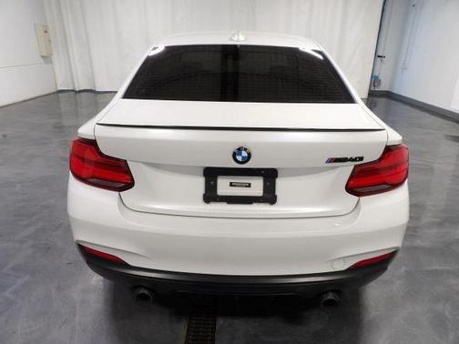 White 2018 BMW M240 i