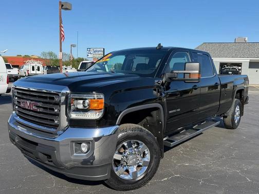 Onyx Black 2017 GMC Sierra 3500 SLE