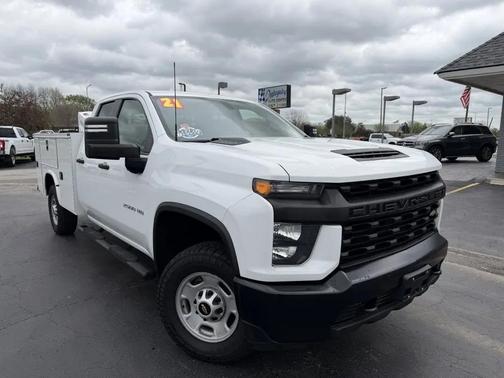 Summit White 2021 Chevrolet Silverado 2500 WT