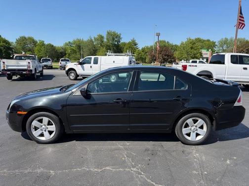 Tuxedo Black Clearcoat Metallic 2009 Ford Fusion SE