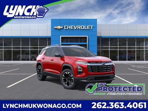 Radiant Red 2026 Chevrolet Equinox LT