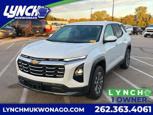 Summit White 2025 Chevrolet Equinox LT
