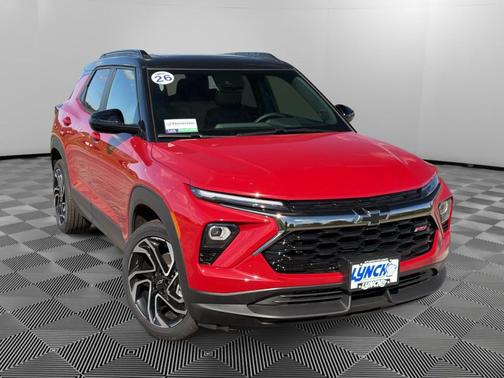 Red 2026 Chevrolet Trailblazer RS