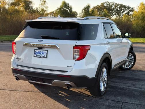 Star White 2021 Ford Explorer Limited