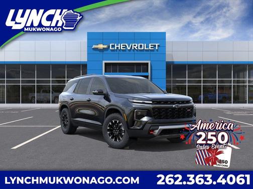 Mosaic Black Metallic 2026 Chevrolet Traverse Z71