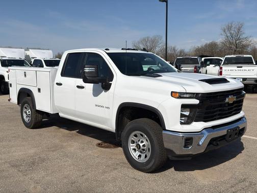 Summit White 2025 Chevrolet Silverado 3500 WT