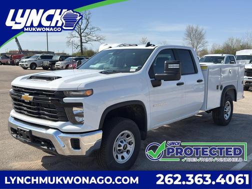 Summit White 2025 Chevrolet Silverado 3500 WT