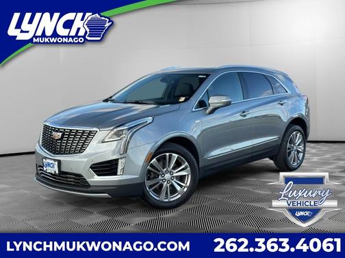 Silver Metallic 2024 Cadillac XT5 Premium Luxury