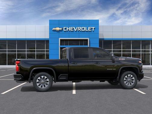 Black 2026 Chevrolet Silverado 2500 Custom