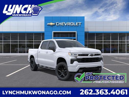 Summit White 2026 Chevrolet Silverado 1500 RST