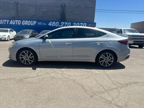 Stellar Silver 2020 Hyundai ELANTRA Limited