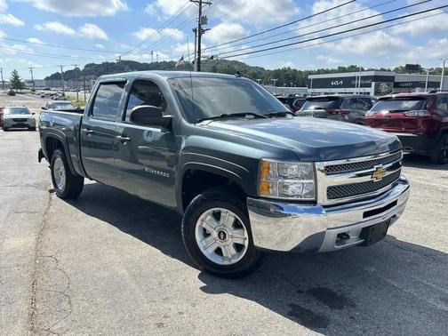 Light Blue 2012 Chevrolet Silverado 1500 LT