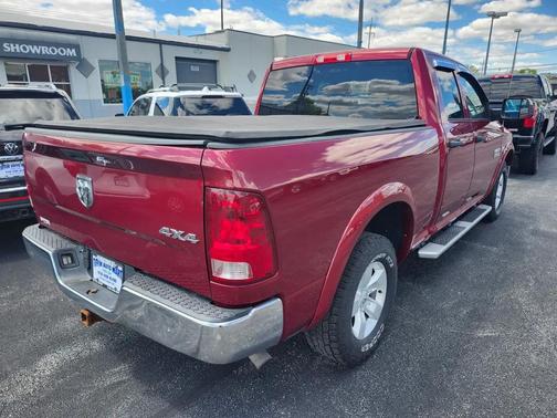 RED 2015 RAM 1500 4WD Quad Cab 140.5'' ST