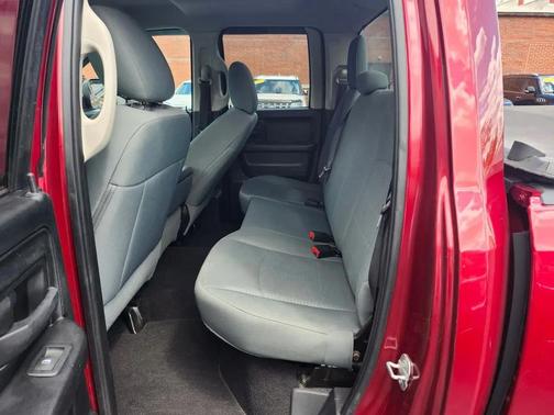 RED 2015 RAM 1500 4WD Quad Cab 140.5'' ST