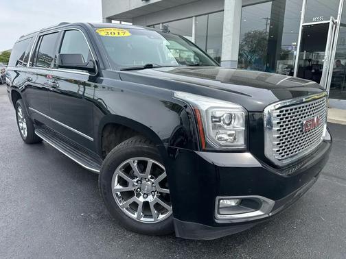 BLACK 2017 GMC Yukon XL Denali