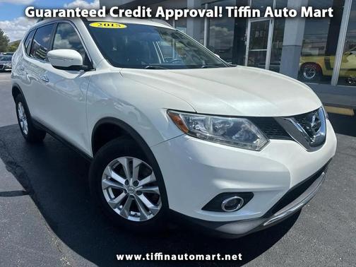WHITE 2015 Nissan Rogue SV