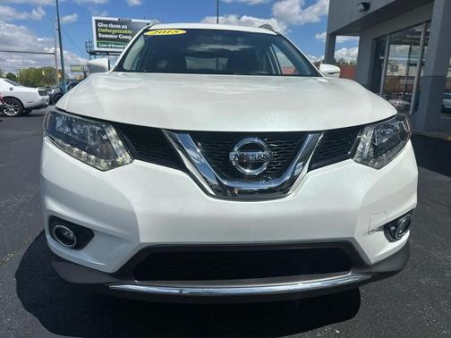 WHITE 2015 Nissan Rogue SV