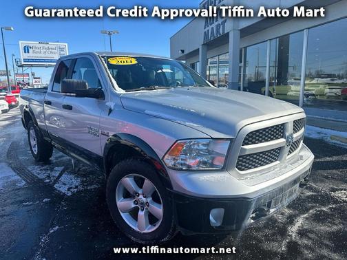 2014 RAM 1500 4WD Quad Cab Outdoorsman