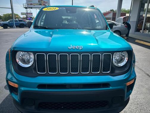 BLUE 2021 Jeep Renegade Sport