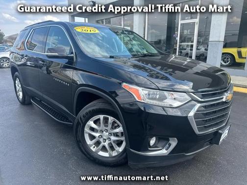 BLACK 2019 Chevrolet Traverse LT Cloth