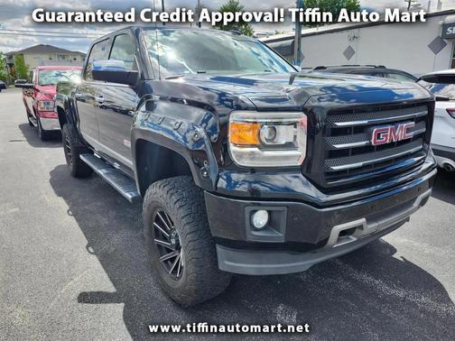 BLACK 2015 GMC Sierra 1500 SLT