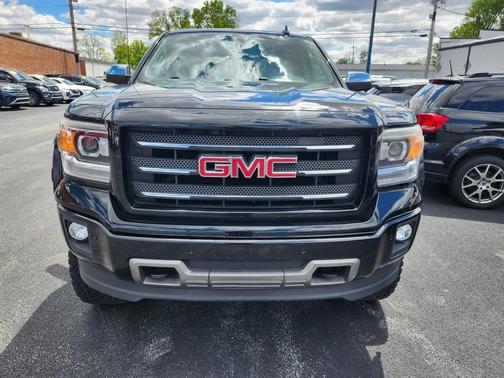 BLACK 2015 GMC Sierra 1500 SLT