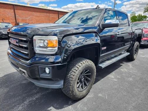 BLACK 2015 GMC Sierra 1500 SLT