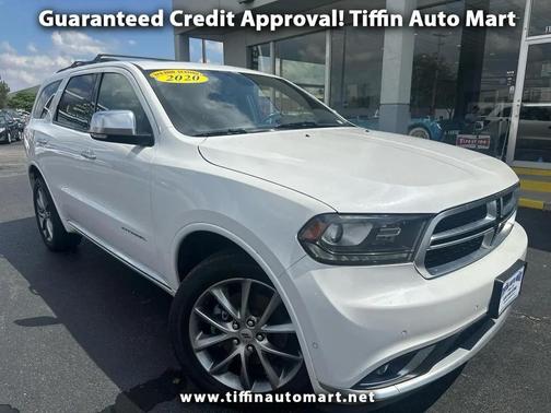 WHITE 2020 Dodge Durango Citadel Platinum AWD
