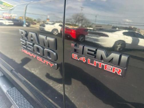 BLACK 2017 RAM 2500 Big Horn 4x2 Mega Cab 6'4'' Box