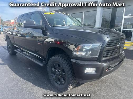 BLACK 2017 RAM 2500 Big Horn 4x2 Mega Cab 6'4'' Box