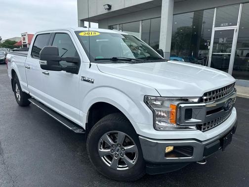 WHITE 2018 Ford F-150 XLT