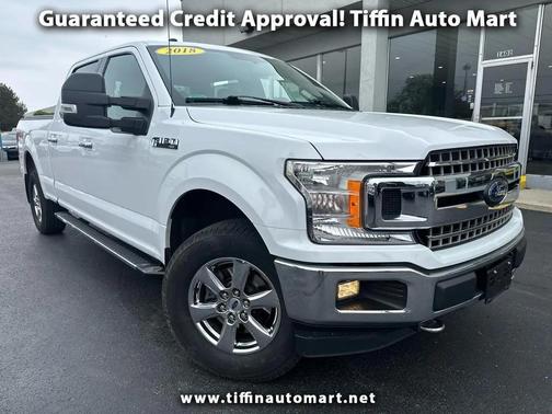 WHITE 2018 Ford F-150 XLT